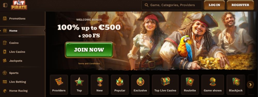 Fatpirate Casino